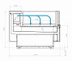 Чертеж  GC120 SM 2,5-2 открытая (версия 2.0)  (без боковин)